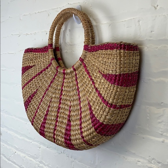 Sea & Grass Half Circle Tote - Picture 3 of 5